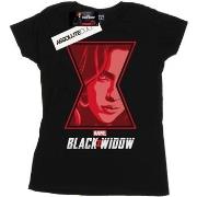 T-shirt Marvel Black Widow Movie Logo Window