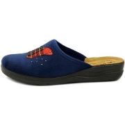 Chaussons Inblu Femme Chaussures, Mule, Textile, Semelle Cuir-CF44