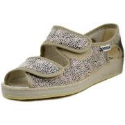 Chaussons Emanuela Femme Chaussures, Sandales Confort, Tissu-667BE