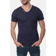 T-shirt Hopenlife T-shirt coton manches courtes col V NARSUS