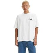 T-shirt Levis A1005 0001 - BOX SKATE TEE-WHITE CORE