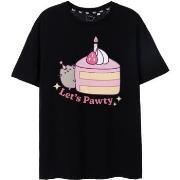 T-shirt Pusheen Let's Pawty