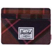 Portefeuille Herschel Carteira Herschel Charlie RFID Slate Rose Plaid