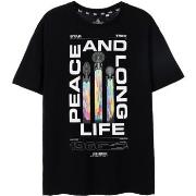 T-shirt Star Trek Peace And Long Life