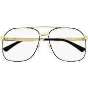 Lunettes de soleil Gucci GG1224O Cadres Optiques, Maron/Transparent, 6...