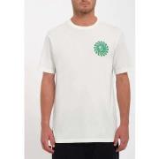 T-shirt Volcom Camiseta Molchat Farm to Yarn - Off White