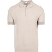 T-shirt Blue Industry Knitted Polo M18 Structure Beige