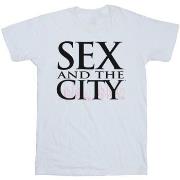 T-shirt Sex And The City Logo Skyline