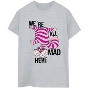 T-shirt Disney Alice In Wonderland All Mad Here