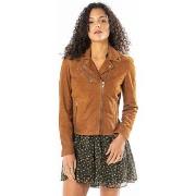 Veste Rose Garden BONITA SHEEP SANDY COGNAC