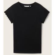 T-shirt Tom Tailor - Tee-shirt - noir