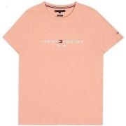 T-shirt Tommy Hilfiger T-SHIRT Homme est 1985 Guava