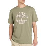 T-shirt Timberland Kennebec River TreeCamo Logo