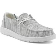 Chaussures HEYDUDE Wendy Sox Sneaker Vela Donna Glacier Grey 40078-1HD