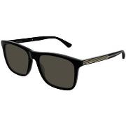 Lunettes de soleil Gucci GG0381SN Lunettes de soleil, Noir/Gris, 57 mm