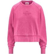 Sweat-shirt Kappa Sweatshirt Authentic Premium Lyta Fuchsia