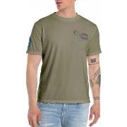 T-shirt Replay T-shirt militaire lger