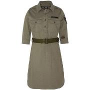 Robe Schott Robe MILITAIRE COL BOUTONNE