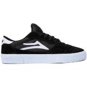 Chaussures de Skate Lakai Zapatillas Cambridge Black/White Suede