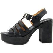 Sandales Raquel Perez Femme Chaussures, Sandales en Cuir, Talon et Pla...