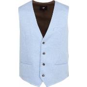 Veste Suitable Gilet Gris Bleu