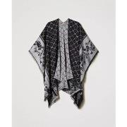 Echarpe Twin Set PONCHO APERTO CON OVAL T JACQUARD Art. 232TA4100