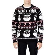 Pull Only &amp; Sons ONSXMAS SANTA JAQ REG RAS DU COU TRICOT 3994 - 22...