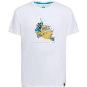 T-shirt La Sportiva T-shirt Ape Homme White/Bamboo