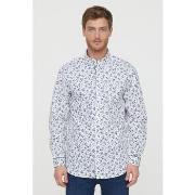 Chemise Lee Cooper Chemise Daba Blanc