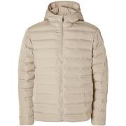 Doudounes Selected Barry Quilted Hooded Jacket Pure Cashmere