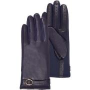 Gants Isotoner Gants Femme tactiles cuir de mouton taille unique Marin...