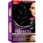 Colorations Wella Color Perfect 7 100% Cobertura De Canas 1/0-negro In...