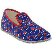 Chaussons Chausse Mouton - Charentaises MARITIME - Bleu - Taille