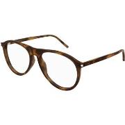 Lunettes de soleil Saint Laurent SL 667 OPT Cadres Optiques, Havana/Tr...