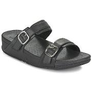 Mules FitFlop Lulu Adjustable Leather Slides