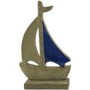 Statuettes et figurines Signes Grimalt Bateau En Bois