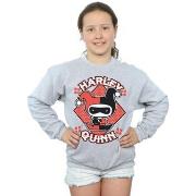 Sweat-shirt enfant Dc Comics Chibi Harley Quinn Badge