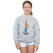 Sweat-shirt enfant Disney Goofy Christmas Lights