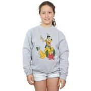 Sweat-shirt enfant Disney Pluto Christmas Reindeer