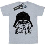 T-shirt enfant Disney Darth Vader Come To The Dark Side Sketch