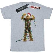 T-shirt enfant Disney Chewbacca Christmas Lights