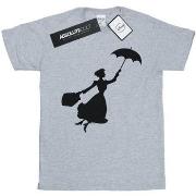 T-shirt enfant Disney Mary Poppins Flying Silhouette