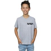 T-shirt enfant Nasa Johnson Worm Pocket Print