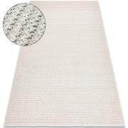 Tapis Rugsx Tapis JERSEY 19236 crème - Losangos, structurelle 80x150 c...