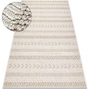 Tapis Rugsx Tapis JERSEY 19243 beige - Chevron, structurelles, 140x190...