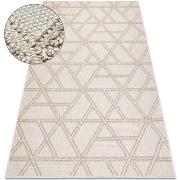 Tapis Rugsx Tapis JERSEY 19241 beige - Losangos, géométrique 60x100 cm