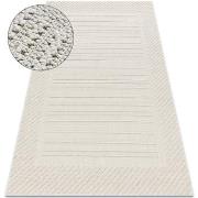 Tapis Rugsx Tapis JERSEY 19241 crème - Losangos, géométriqu 60x100 cm