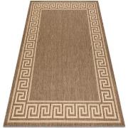 Tapis Rugsx TAPIS EN CORDE SIZAL FLOORLUX 20014 café 120x170 cm