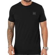 T-shirt Helvetica T-shirt noir - 12FOSTER BLACK