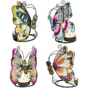 Bougeoirs, photophores Signes Grimalt Butterfly Set 4 Unités